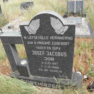OOSTHUIZEN Josef Jacobus Job 1917-1985