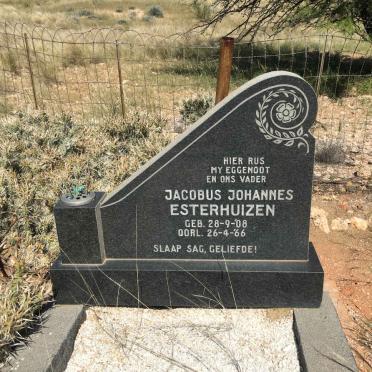 ESTERHUIZEN Jacobus Johannes 1908-1966