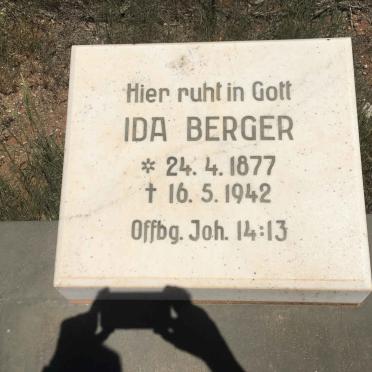 BERGER Ida 1877-1942