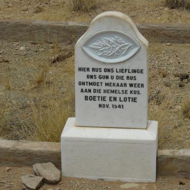 Namibia, HARDAP region, Asab, Burgerville, farm cemetery