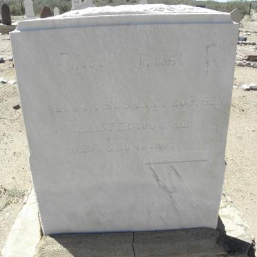 BOOYSEN Alleta Susanna 1904-1905