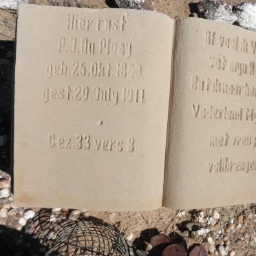 PLOOY P.J., du 189?-1911