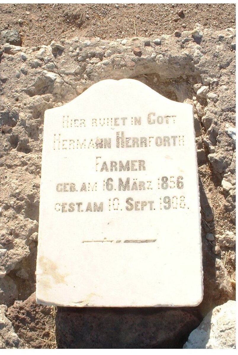 HERRFORTH Hermann Karl August 1856-1908