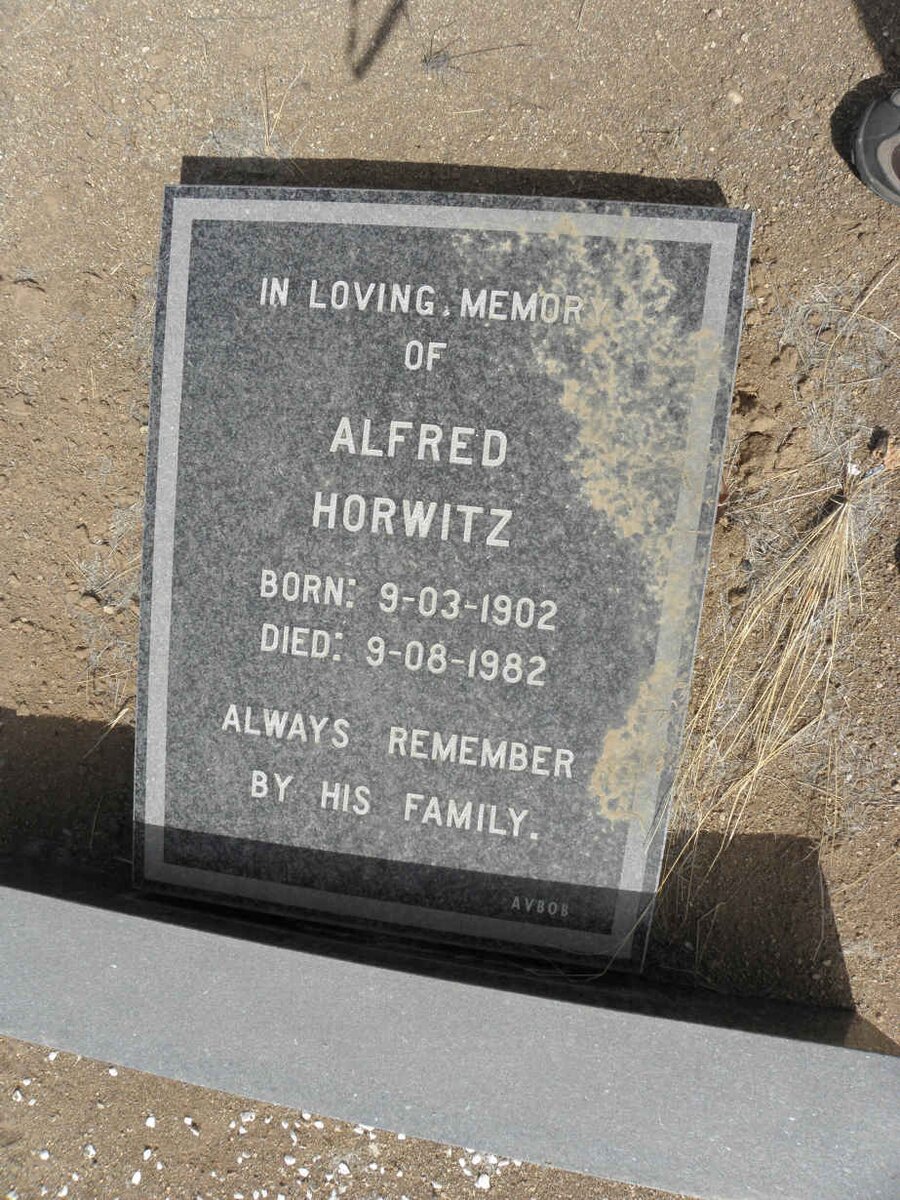 HORWITZ Alfred 1902-1982