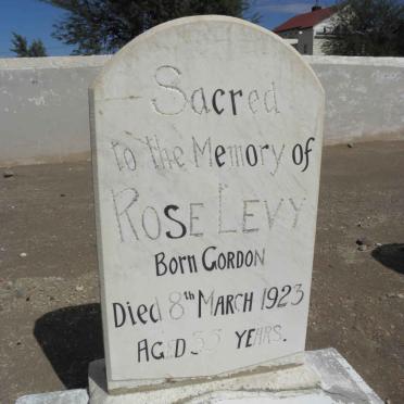 LEVY Rose GORDON - 1923