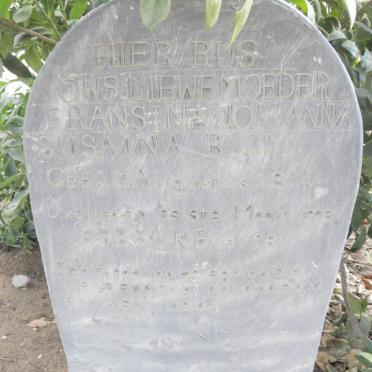 BLOM Fransina Johanna Susanna 1874-1906