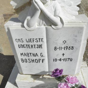 BOSHOFF Martha G. 1968-1970