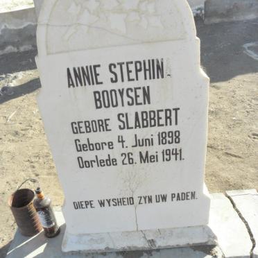 BOOYSEN Annie Stephina nee SLABBERT 1898-1941