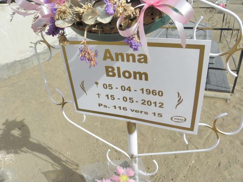 BLOM Anna 1960-2012