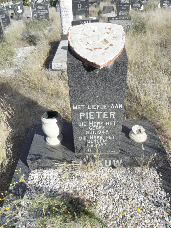 BLAAUW Pieter 1948-1987