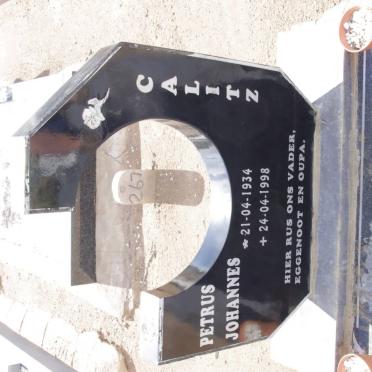 CALITZ Petrus Johannes 1934-1998