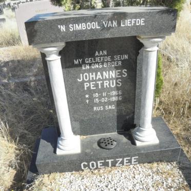 COETZEE Johannes Petrus 1966-1986