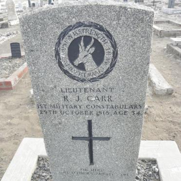CARR R.J. -1918