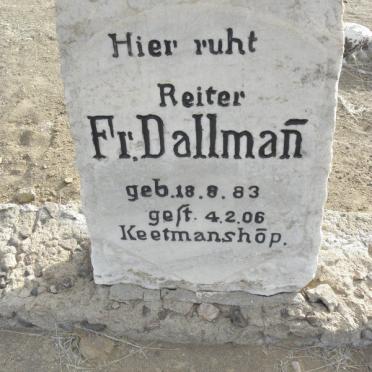 DALLMAN Fr. 1883-1906