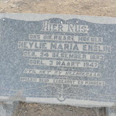 ENSLIN Heylie Maria 1882-1947