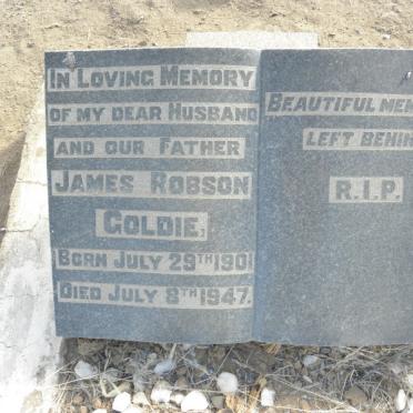 GOLDIE James Robson 1901-1947