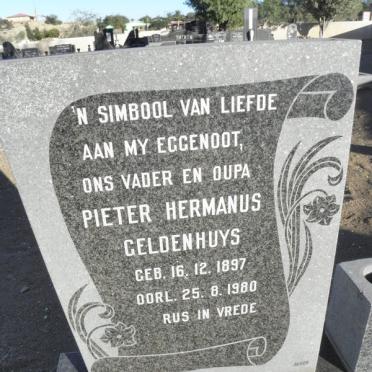 GELDENHUYS Pieter Hermanus 1897-1980