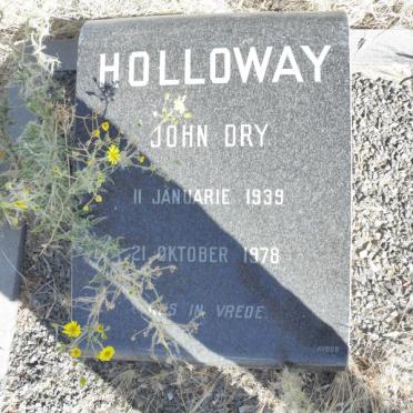 HOLLOWAY John Dry 1939-1978