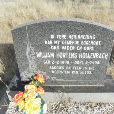 HOLLENBACH William Hortens 1898-1981