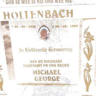HOLLENBACH Michael George 1938-1999