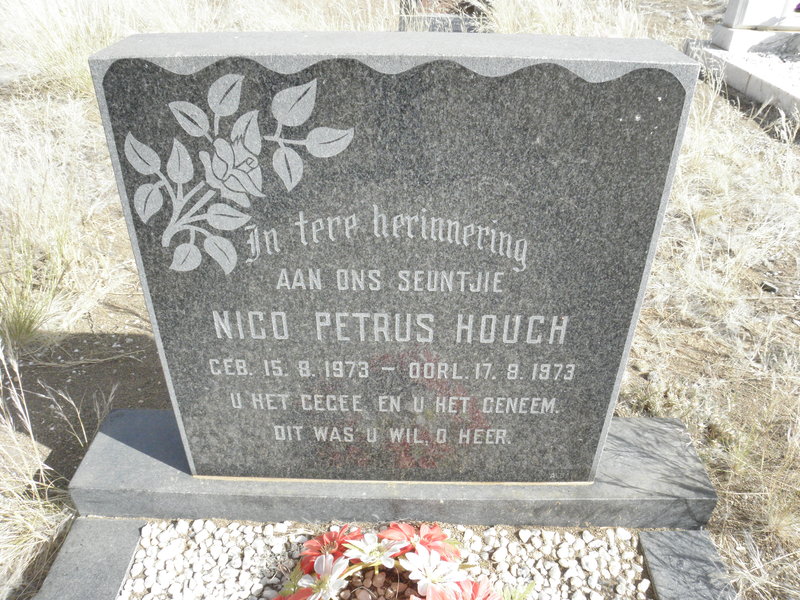 HOUGH Nico Petrus 1973-1973