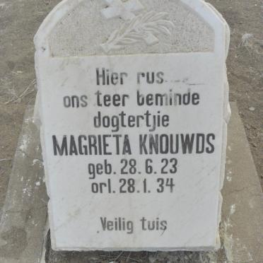 KNOUWDS Magrieta 1923-1934