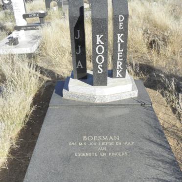 KLERK J.J.A., de 1918-19?8