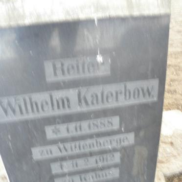 KATERBOW Wilhelm 1888-1912