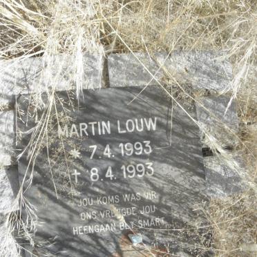 LOUW Martin 1993-1993