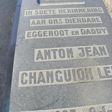 LENS Anton Jean Changuion 1893-?