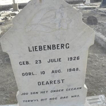 LIEBENBERG Dearest 1926-1948