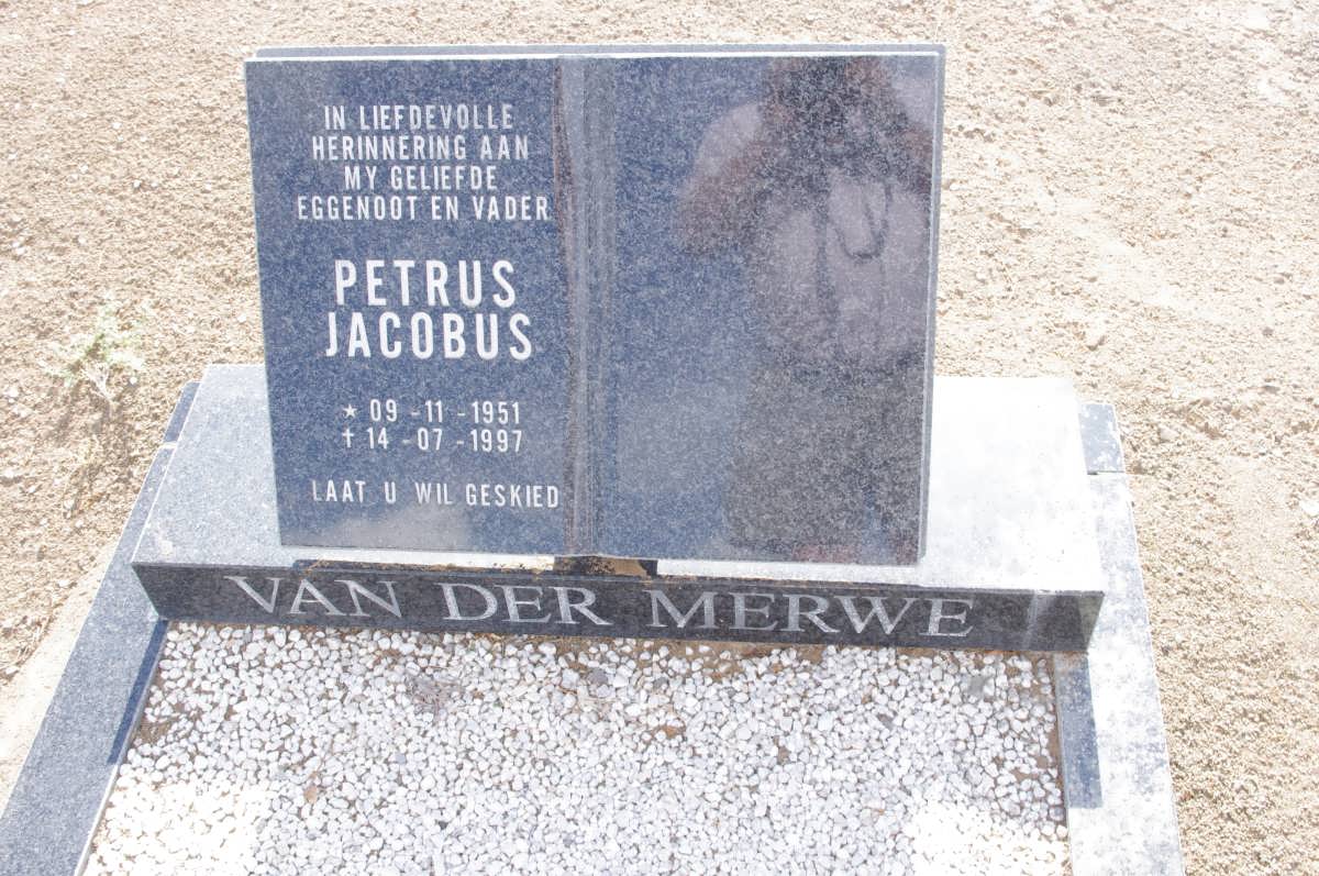 MERWE Petrus Jacobus, van der 1951-1997