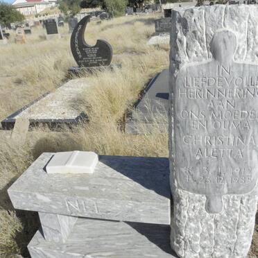 NEL Christina Aletta 1912-1985