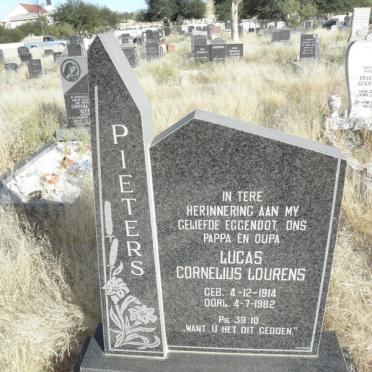 PIETERSE Lucas Cornelius Lourens 1914-1982