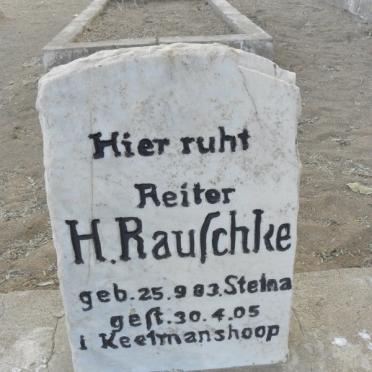 RAUSCHKE H. 1883-1905