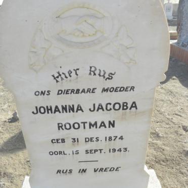ROOTMAN Johanna Jacoba 1874-1943