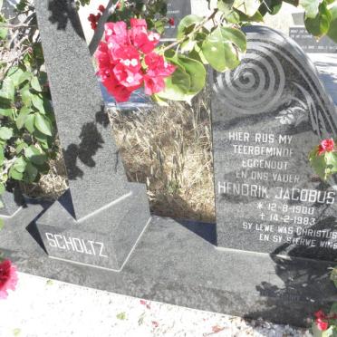 SCHOLTZ Hendrik Jacobus 1900-1983