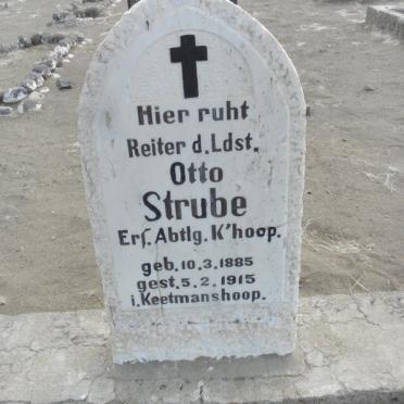 STRUBE Otto 1885-1915