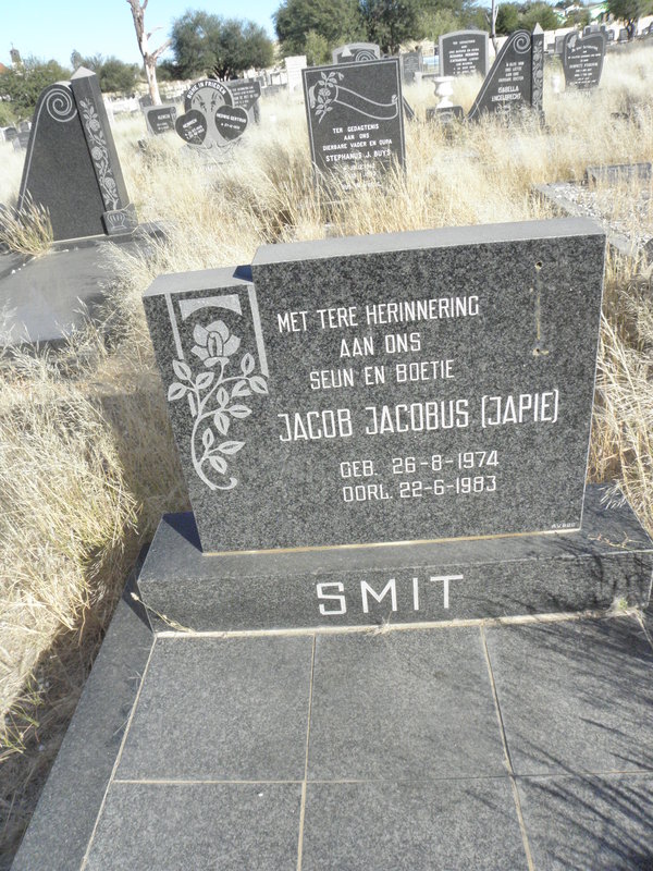 SMIT Jacob Jacobus 1974-1983
