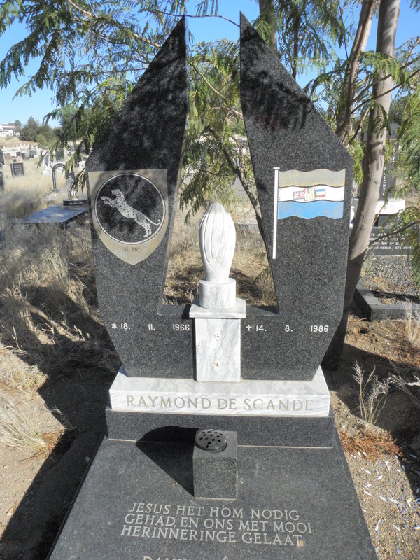 SCANDE Raymond, de 1966-1986
