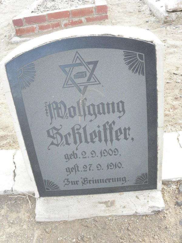 SCHLEIFFER Wolfgang 1909-1910