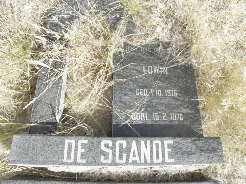 SCANDE Edwin, de 1975-1976
