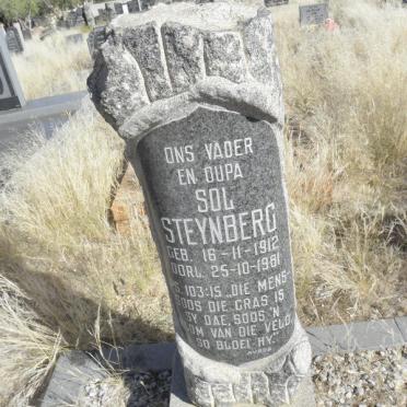 STEYNBERG Sol 1912-1981