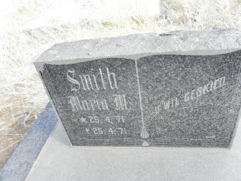 SMITH Maria M. 1971-1971