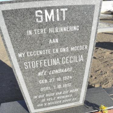 SMIT Stoffelina Cecilia nee LOMBAARD 1924-1972