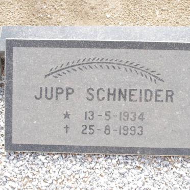 SCHNEIDER Jupp 1934-1993