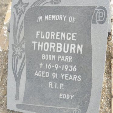 THORBURN Florence nee PARR -1936