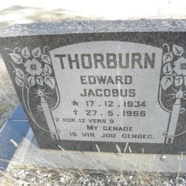 THORBURN Edward Jacobus 1934-1966