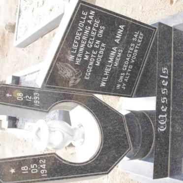 WESSELS Wilhelmina Anna 1942-1993