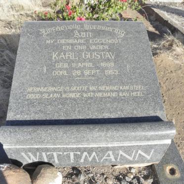 WITTMANN Karl Gustav 1899-1953